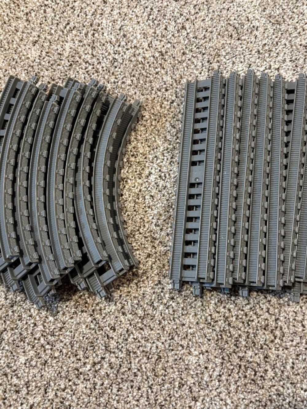 Thomas Friends TrackMaster Track Lot 16pc Straight Curved Fisher Price